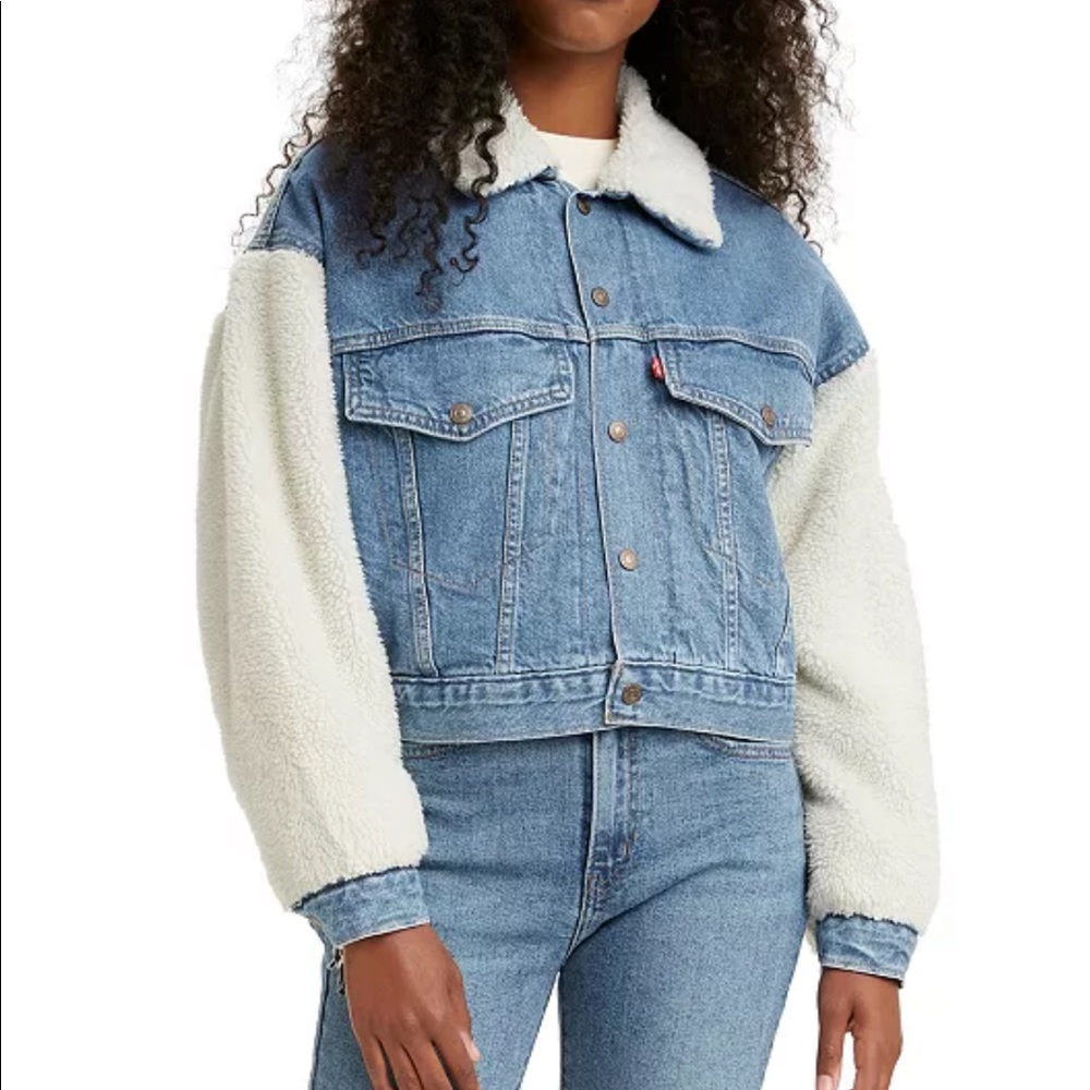 Sherpa Denim Jacket